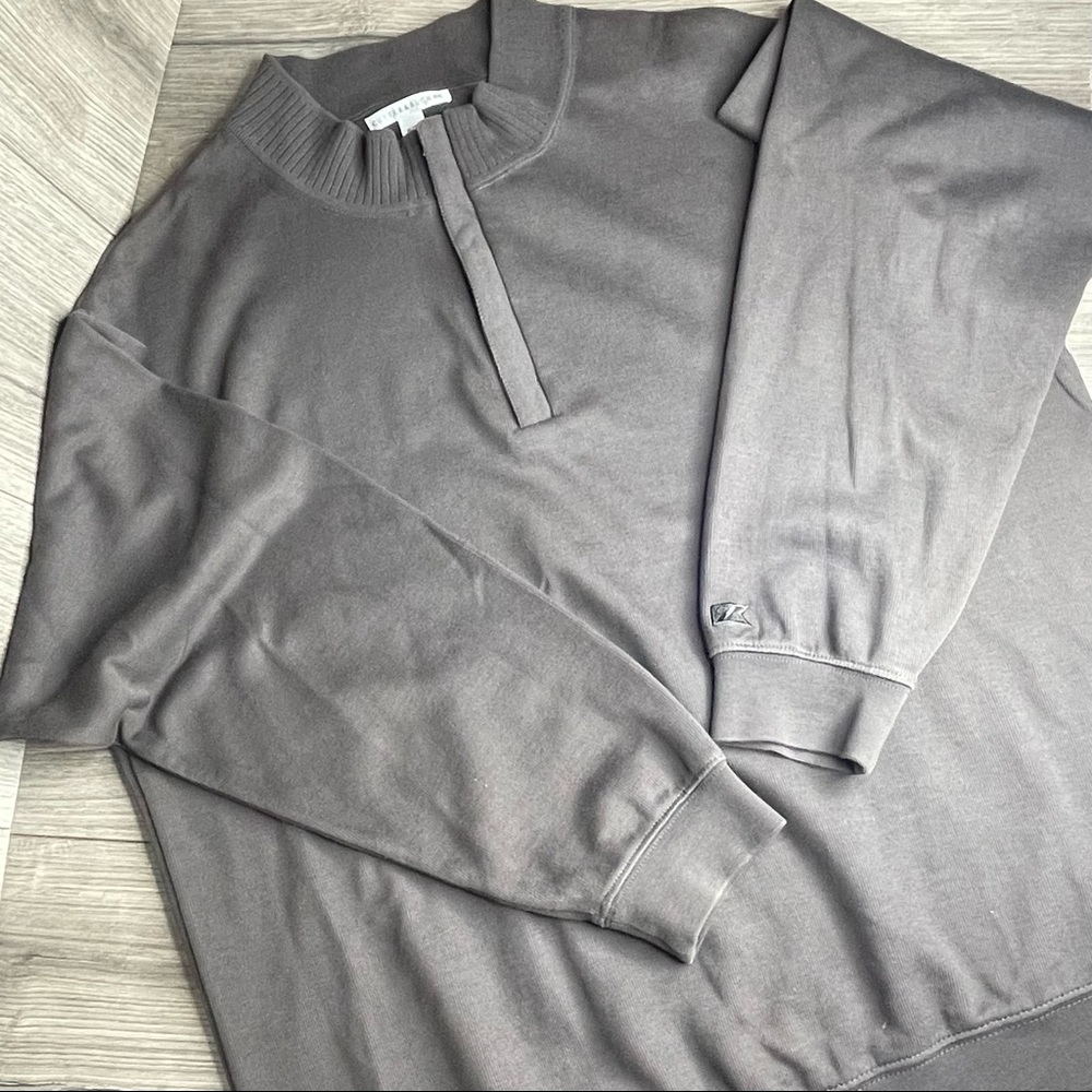 Cutter & Buck Mens Quarter Zip Pullover Sweater